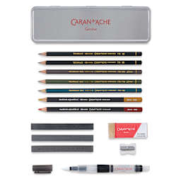 Caran d'Ache Graphite Line Multi-Techniques Water-Soluble Set