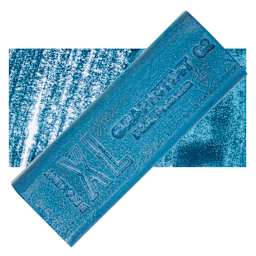 Derwent Graphitint XL Block - Dark Prussian, swatch and block