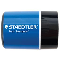 Staedtler Mars Lumograph Double Hole Pencil Sharpener - side view