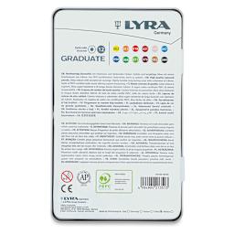 Lyra Graduate Colored Pencils - Set of 12
