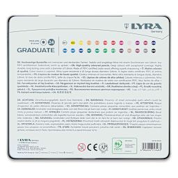Lyra Graduate Colored Pencils - Set of 24
