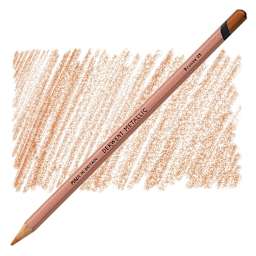 Derwent Professional Metallic Colored Pencil - Bronze pencil and swatch