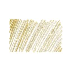 Derwent Professional Metallic Colored Pencil - Gold swatch