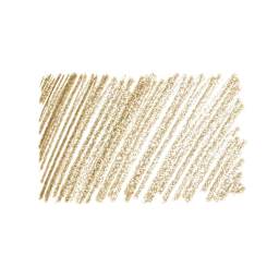 Derwent Professional Metallic Colored Pencil - Antique Gold swatch