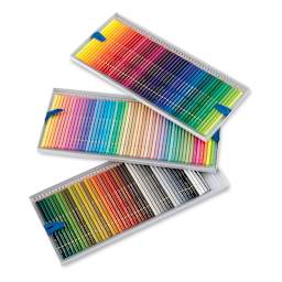 Holbein Artists' Colored Pencils - Assorted Tones, Set of 150, Cardboard Box (set contents)