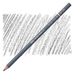 Holbein Artists' Colored Pencil - Cool Grey 5, OP535 pencil and swatch