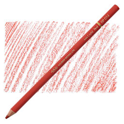 Holbein Artists' Colored Pencil - Light Red, OP054 pencil and swatch