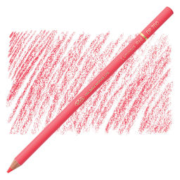 Holbein Artists' Colored Pencil - Luminous Red, OP700 pencil and swatch