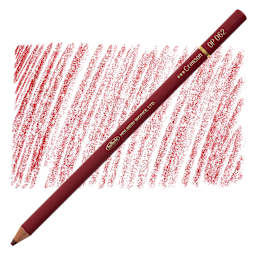 Holbein Artists' Colored Pencil - Crimson, OP062 pencil and swatch