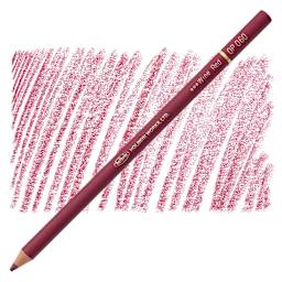 Holbein Artists' Colored Pencil - Wine Red, OP060 pencil and swatch