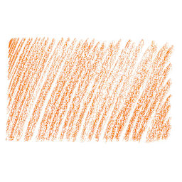 Holbein Artists' Colored Pencil - Orange, OP048 swatch