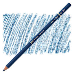 Holbein Artists' Colored Pencil - Navy Blue, OP365 pencil and swatch