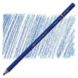 Holbein Artists' Colored Pencil - Royal Blue, OP348 pencil and swatch