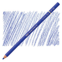 Holbein Artists' Colored Pencil - Ultra Blue, OP349 pencil and swatch