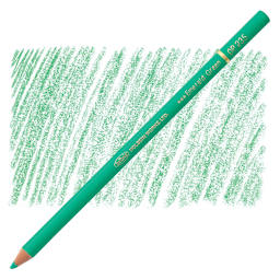 Holbein Artists' Colored Pencil - Emerald Green, OP235 pencil and swatch