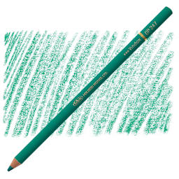 Holbein Artists' Colored Pencil - Viridian, OP247 pencil and swatch