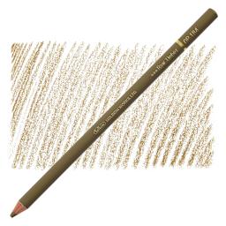 Holbein Artists' Colored Pencil - Raw Umber, OP184 pencil and swatch