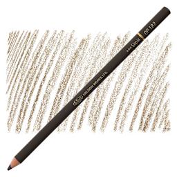 Holbein Artists' Colored Pencil - Sepia, OP182 pencil and swatch