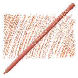 Holbein Artists' Colored Pencil - Cinnamon, OP096 pencil and swatch