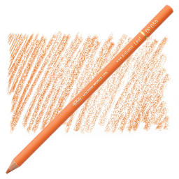 Holbein Artists' Colored Pencil - Autumn Leaf, OP059 pencil and swatch