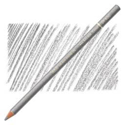 Holbein Artists' Colored Pencil - Antique Silver, OP650 pencil and swatch