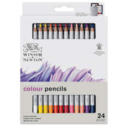 Winsor & Newton Studio Collection Colored Pencils - Set of 24, front of the packaging