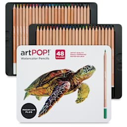artPOP! Premium Plus Watercolor Pencils - Set of 48