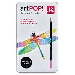 artPOP! Premium Plus Colored Pencils - Set of 12 (Front of set)