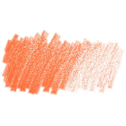 Derwent Chromaflow Colored Pencil - Orange Crush, swatch only