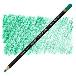 Derwent Chromaflow Colored Pencil - Tropical Rain, swatch and block