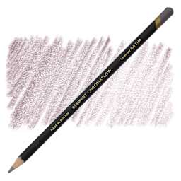 Derwent Chromaflow Colored Pencil - Lavender Ash, swatch and block