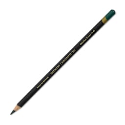 Derwent Chromaflow Colored Pencil - Obsidian Green, single pencil