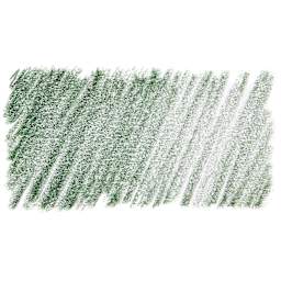 Derwent Chromaflow Colored Pencil - Obsidian Green, swatch only