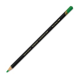 Derwent Chromaflow Colored Pencil - Grass Green, single pencil