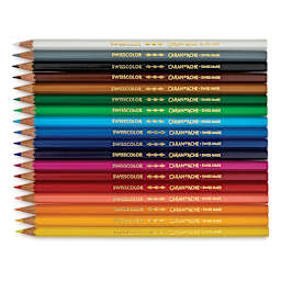 Caran d'Ache Swisscolor Colored Pencils - Set of 18
