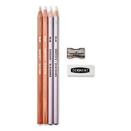 Derwent Burnisher and Blender Pencils - Set of 6