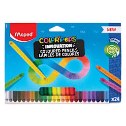Maped Color'Peps Infinity Colored Pencils - Set of 24, front of the packaging