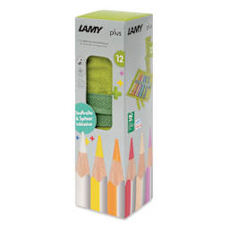 Lamy Plus Colored Pencil Roll - Set of 13, packaging