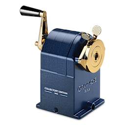 Caran d'Ache Cosmic Blue Pencil Sharpening Machine - Dark Blue