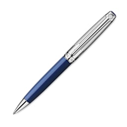 Caran d’Ache Leman Cosmic Blue Ballpoint Pen - Blue