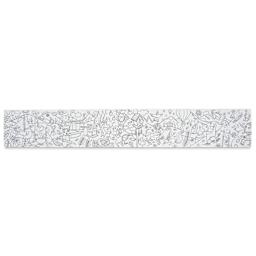 Caran d'Ache Swisscolor Aquarelle Colored Pencils and Poster, coloring poster laid out