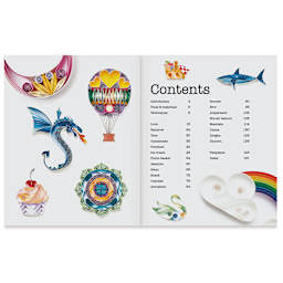 Quilling 20 Beautiful Designs - Table of Contents page