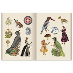 The Antiquarian Sticker Book : Bibliophilia, open