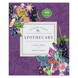 Sticker Studio Apothecary Sticker Book, front cover