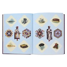 The Antiquarian Sticker Book : Imaginarium, open