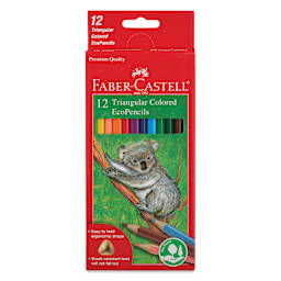 Faber-Castell Triangular Colored EcoPencils - Set of 12, front of the packaging