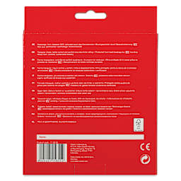 Faber-Castell Triangular Colored EcoPencils - Set of 24, back of the packaging