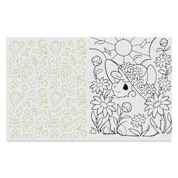 Cute Chibi Creature Coloring Book, Sheep