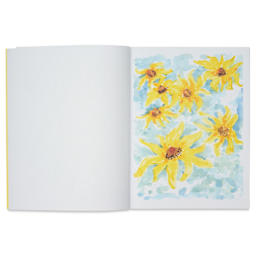 The Reverse Coloring Book - 8-1/2" x 11", 104 Pages, flowers