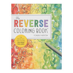 The Reverse Coloring Book - 8-1/2" x 11", 104 Pages, front cover